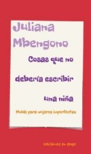 Cosas que no debería escribir una niña.