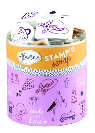 Razítka Stampo Scrap - narození miminka