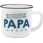 Gruss und Co 45765 Becher für Papa, New Bone China Porzellan, 35 cl