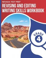 Nevada Test Prep Revising and Editing Writing Skills Workbook Grade 4: Preparation for the Smarter Balanced Assessments
