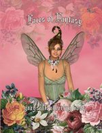 Faces of Fantasy Grayscale Coloring Book