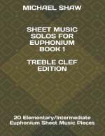 Sheet Music Solos For Euphonium Book 1 Treble Clef Edition