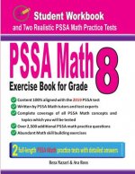 Pssa Math Exercise Book for Grade 8: Student Workbook and Two Realistic Pssa Math Tests