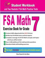 FSA Math Exercise Book for Grade 7: Student Workbook and Two Realistic FSA Math Tests