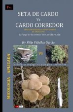 Seta de Cardo Vs Cardo Corredor: black and white. Crear 