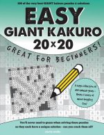 Easy Giant Kakuro: 100 Puzzles. Ideal for Beginners