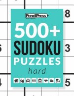 500+ Sudoku Puzzles Book Hard: Sudoku Puzzle Book Hard (with answers)