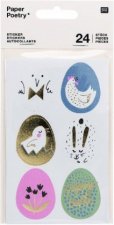 Sticker Ostern, Ostereier FSC Mix