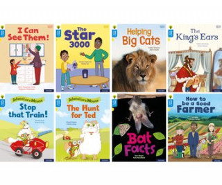 Oxford Reading Tree Word Sparks: Level 3: Mixed Pack of 8 (Miękka)