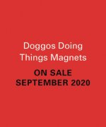 Doggos Doing Things Magnets