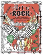 ART'n'Rock - An Adult Coloring Book with Real German Swear Words: Release your Anger in a German Way