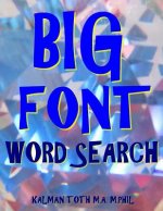 Big Font Word Search: 133 Extra Large Print Entertaining Puzzles