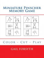 Miniature Pinscher Memory Game: Color - Cut - Play