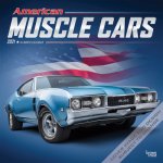 American Muscle Cars 2021 Square Foil Calendar
