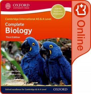 Cambridge International AS & A Level Complete Biology Enhanced Online Student Book. Digital Licence Key