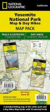 Yosemite Day Hikes and National Park Map [Map Pack Bundle]