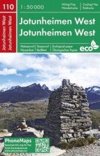 Jotunheimen West, Wander- Radkarte 1 : 50 000