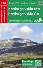 Hardangervidda Ost, Wander- Radkarte 1 : 50 000