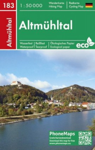 Altmühltal, Wander- Radkarte 1 : 50 000