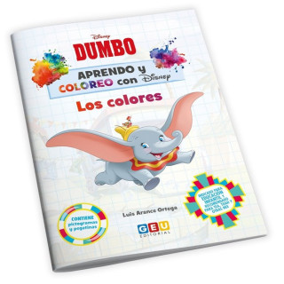 APRENDO Y COLOREO CON DISNEY DUMBO LOS COLORES