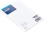 Filofax A5 white ruled notepaper refill