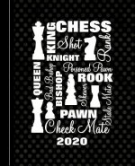 Chess Players Design: Diary Weekly Spreads January to December