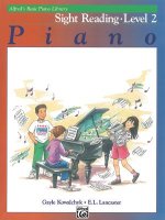 Alfred's Basic Piano Library Sight Reading, Bk 2