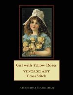 Girl with Yellow Roses