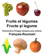Français-Roumain Fruits et légumes Dictionnaire d'images bilingues pour enfants