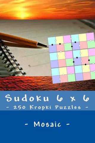 Sudoku 6 x 6 - 250 Kropki Puzzles - Mosaic: Excellent level