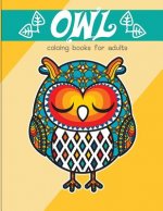 Owl coloring books for adults: An Owl Coloring Book for Adults and Kids vol.2