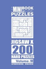 Mini Book of Logic Puzzles - Jigsaw X 200 Hard (Volume 10)