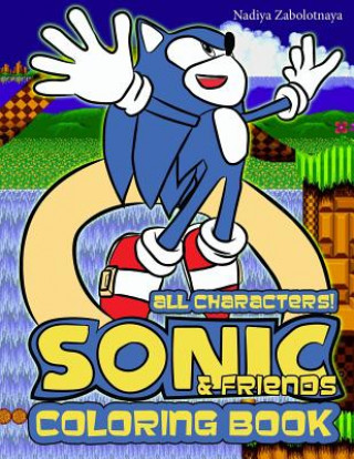 Sonic & Friends Coloring Book: All Classic Sonic Characters!