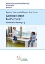 Stationskarten Mathematik 1, m. 1 Buch, 43 Teile