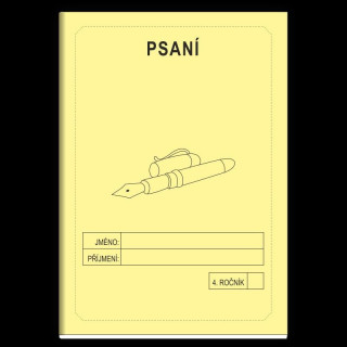 Psaní 4. ročník - školní sešit