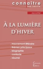 Fiche de lecture A la lumiere d'hiver de Philippe Jaccottet (Analyse litteraire de reference et resume complet)