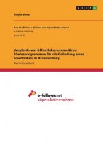 Vergleich von öffentlichen monetären Förderprogrammen für die Gründung eines Sporthotels in Brandenburg