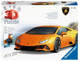Ravensburger 3D Puzzle Lamborghini Huracán EVO 11238 - Das berühmte Fahrzeug als 3D Puzzle Auto