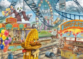 Ravensburger EXIT Puzzle Kids - 12926 Im Freizeitpark - 368 Teile Puzzle fďż˝r Kinder ab 9 Jahren, Kinderpuzzle