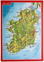 Irland, Reliefpostkarte