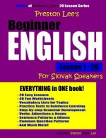 Preston Lee's Beginner English Lesson 1 - 20 For Slovak Speakers