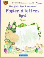 BROCKHAUSEN Livre du bricolage vol. 2 - Mon grand livre ? découper - Papier ? lettres ligné: Pâques
