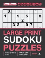 Large Print Sudoku Puzzles (Hard puzzles), (Book 4)