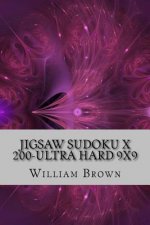 Jigsaw Sudoku X 200 - Ultra Hard 9x9