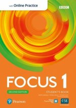 Focus 1 Student's Book with Standard Pearson Practice English App (2nd)