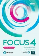 Focus 4 Teacher's Book with Pearson Practice English App (2nd)
