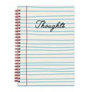 Thoughts 6 x 8