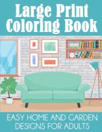 Large Print Coloring Book