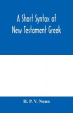 short syntax of New Testament Greek