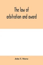 law of arbitration and award